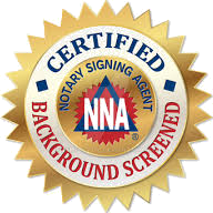 NNA Background Screened seal